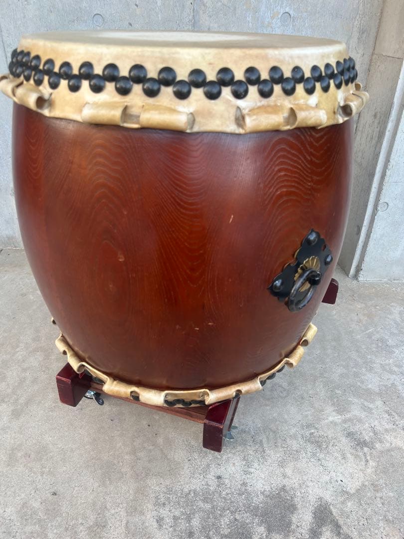 長胴太鼓　1.6尺　諏訪工芸　カバー付き　和太鼓　太鼓