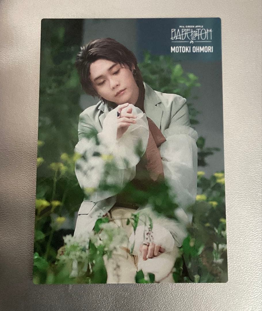 Mrs. GREEN APPLE バベルの塔 フォトカ 8 フロリジナル - メルカリ