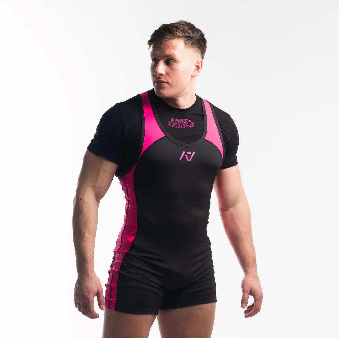 A7 シングレット ブラック、ピンク メンズ XL新品