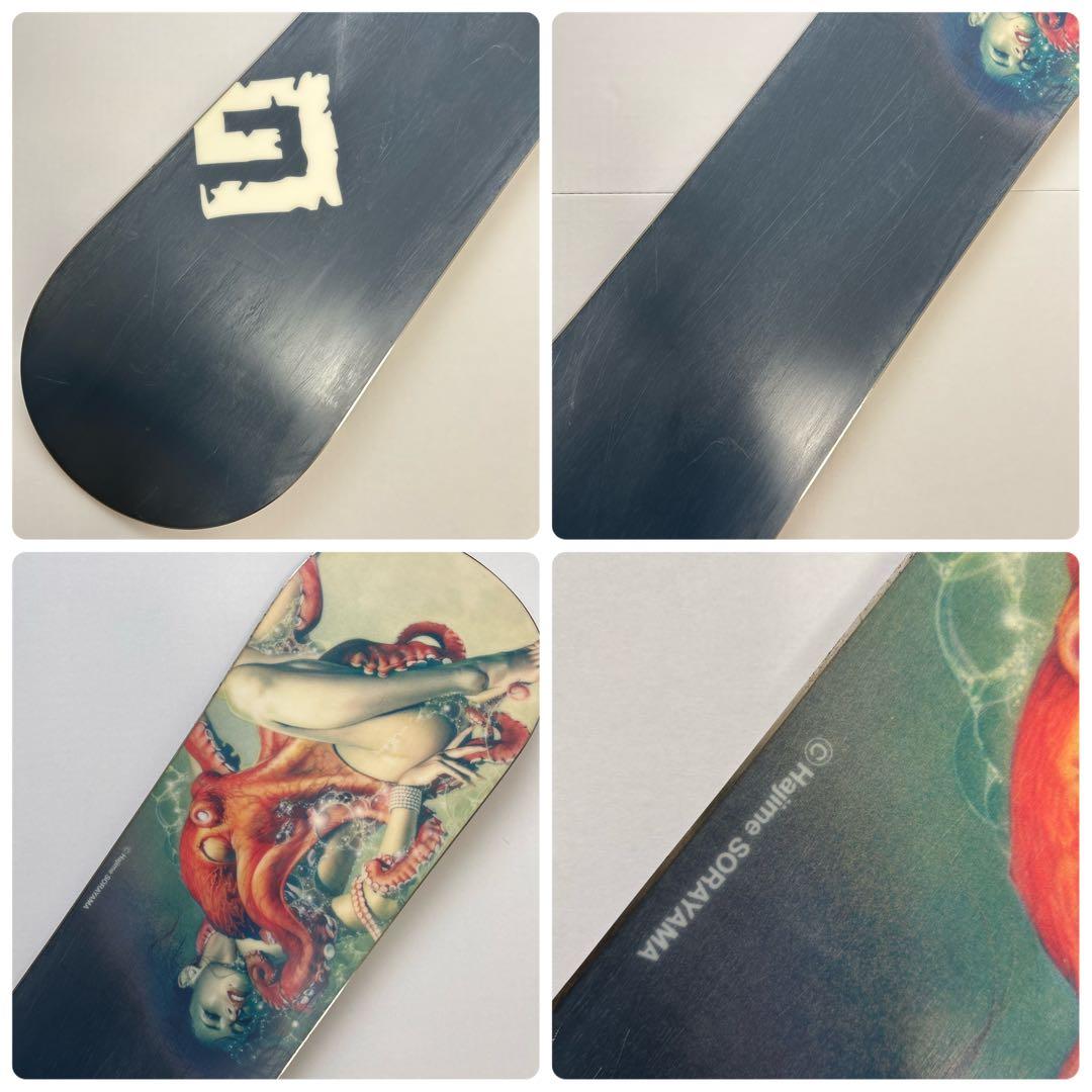 希少Gambler 157cm 空山基　　　BURTONカスタム　ビィンディング