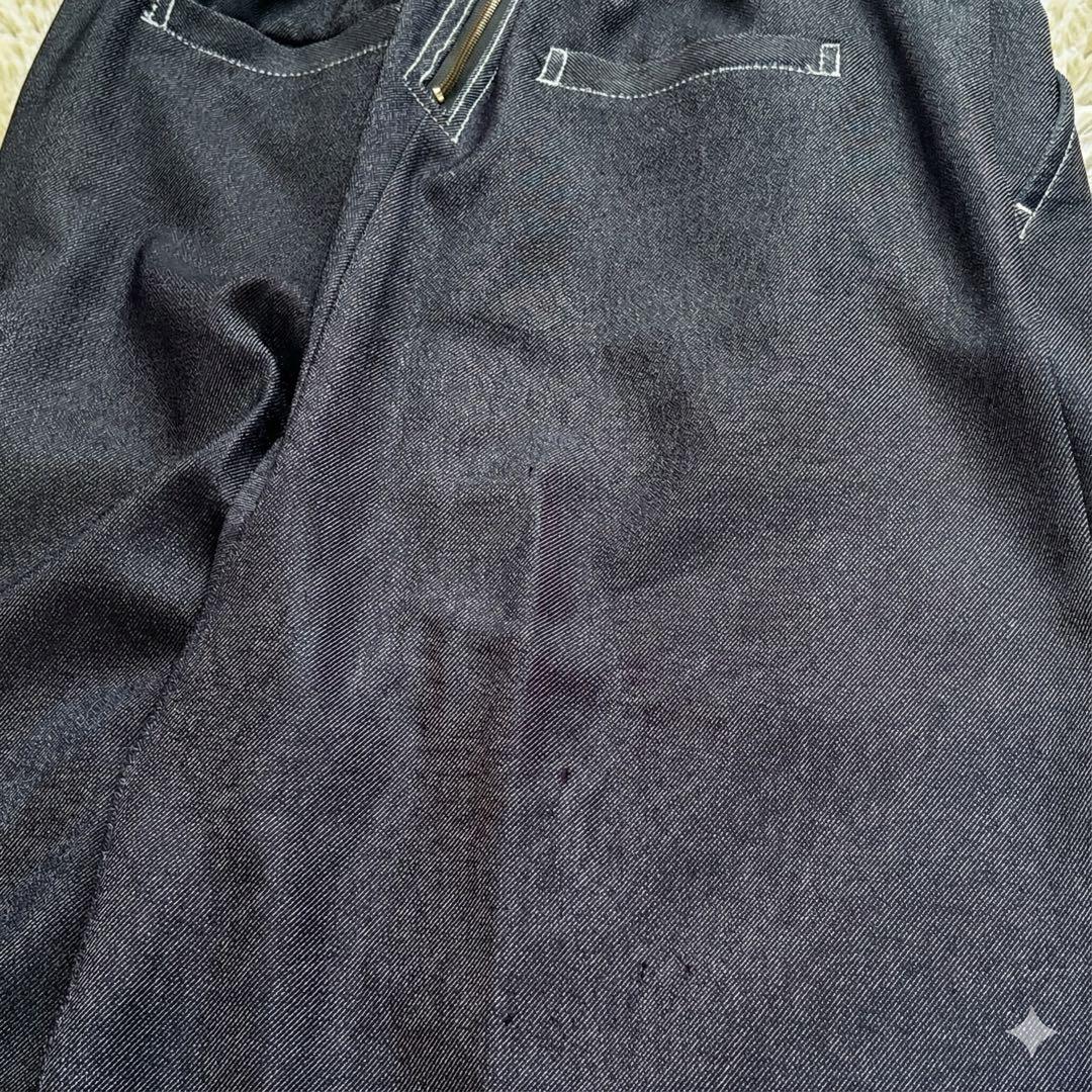 人気　iDea Luce デニムオールインワン サロペット 訳あり