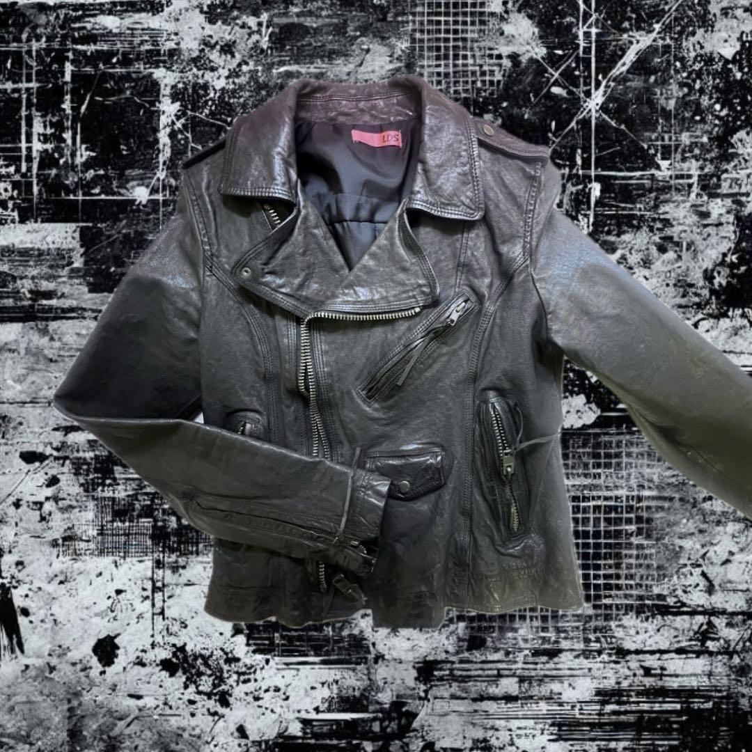 ライダース ジャケット y2k NANA フェアリーグランジ グランジ 革