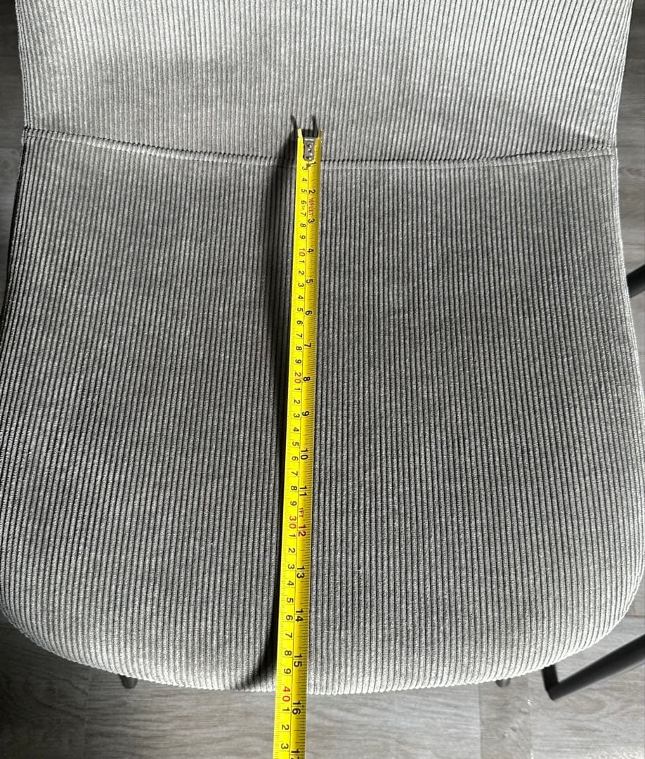 新品 ダイニングチェア 椅子 インテリア オシャレ グレー 4脚セット 送料込み