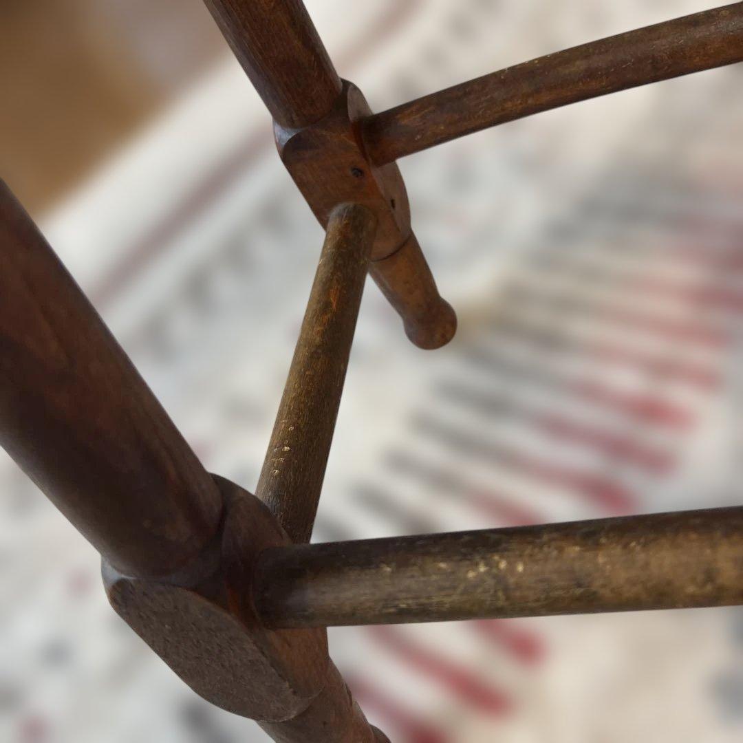 昭和レトロ木製椅子可愛い