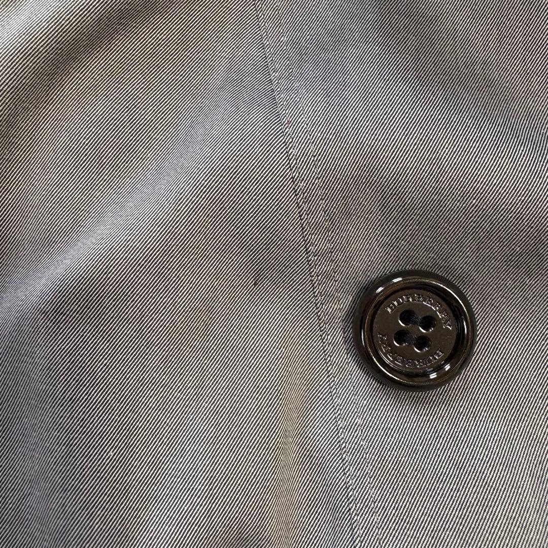 ミンチュエン様＊Burberry 美品✨バーバリー グレーノースリーブワンピース