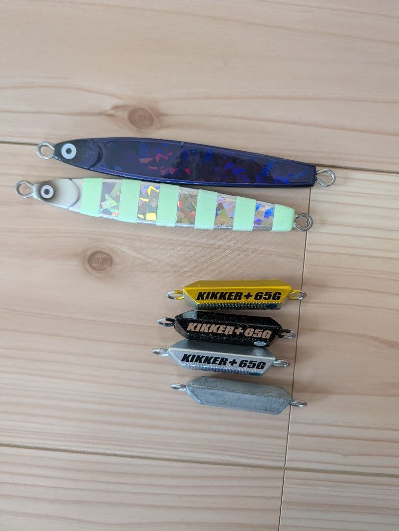 メタルジグセット アンチョビメタル　KIKKERなど