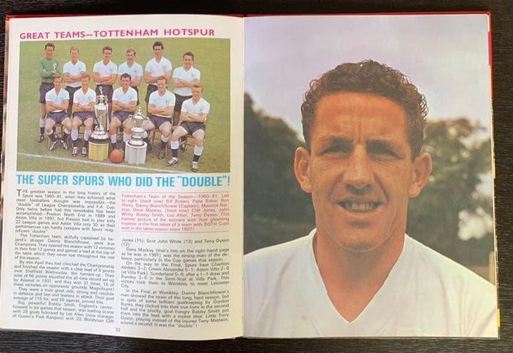 Tiger Book Of Soccer Stars 1971 表紙ハイバリー