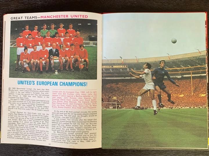 Tiger Book Of Soccer Stars 1971 表紙ハイバリー