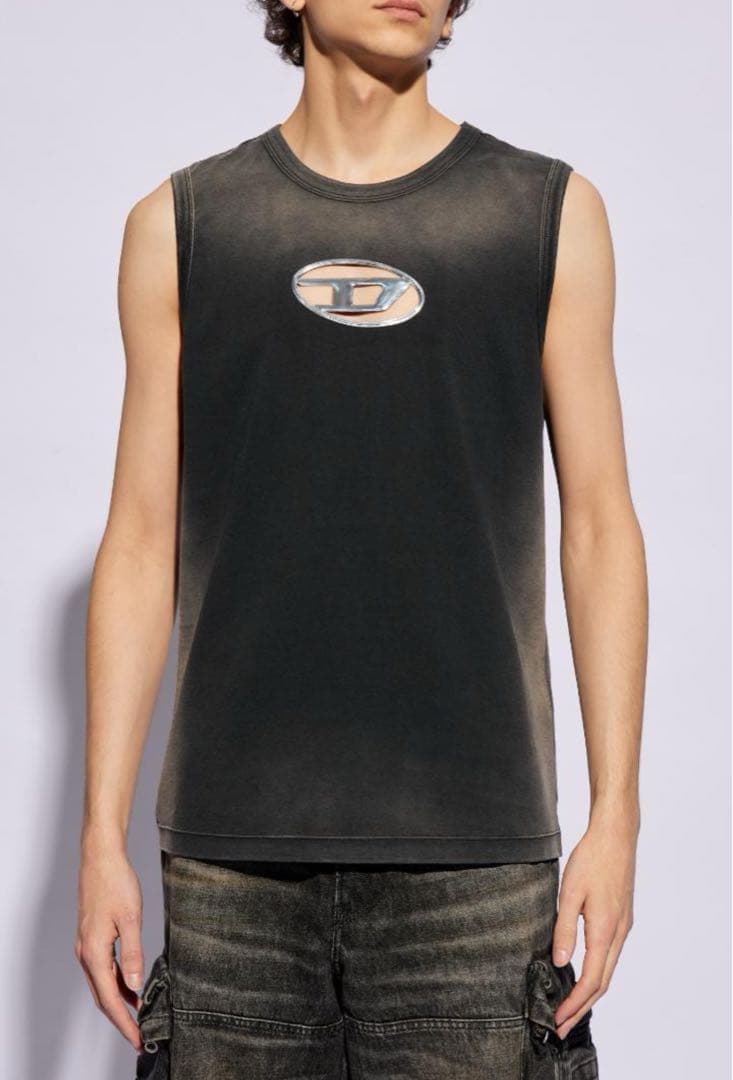DIESEL T-Brico オーバルD タンクトップ ディーゼル - メルカリ
