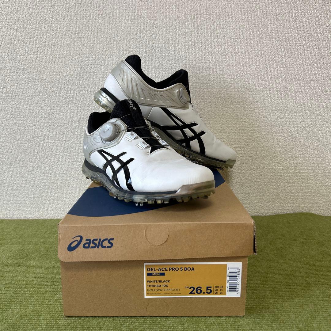 asics（アシックス） 26.5cm ゴルフシューズ