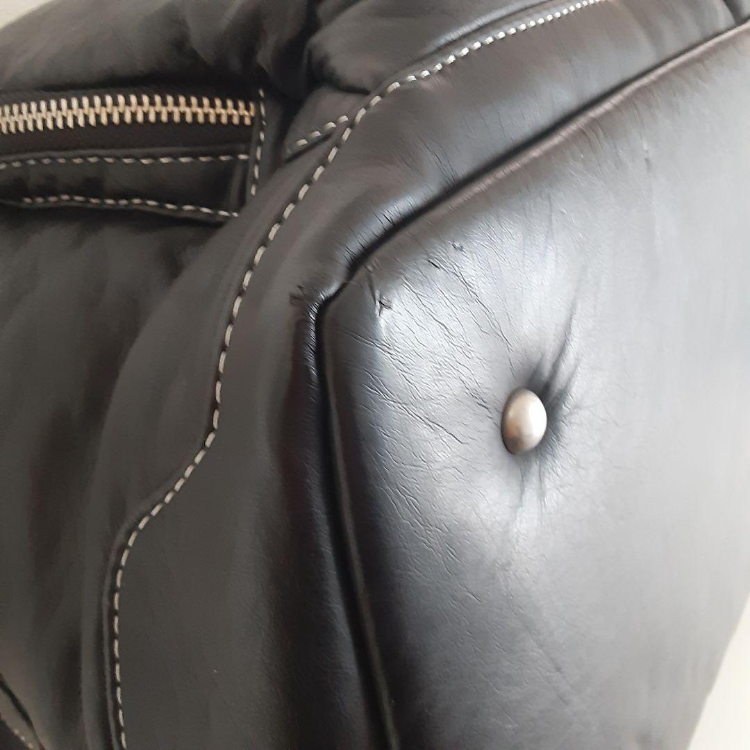 ONOFF オノフ ラムレザー調ボストンバッグ ゴルフバッグ