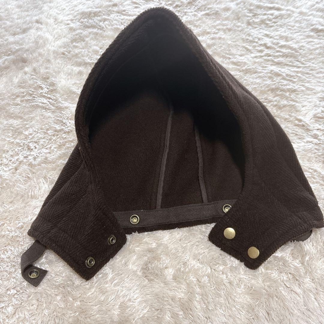 美品 Paul Smith ポールスミス ヘリンボーン ダッフルコート M 茶