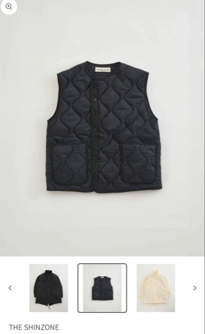 【新品未使用】SHINZONE フィールドパーカー サイズ36