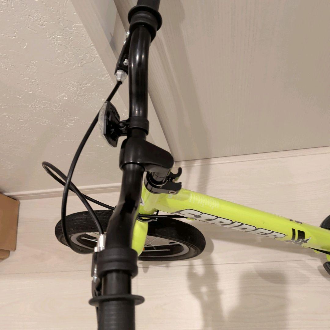 美品 ストライダー限定色 STRIDER 14X ライムイエロー 幼児自転車