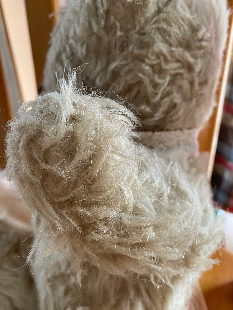 フランス　アンティークベア　お腹を押すと音がでます♡