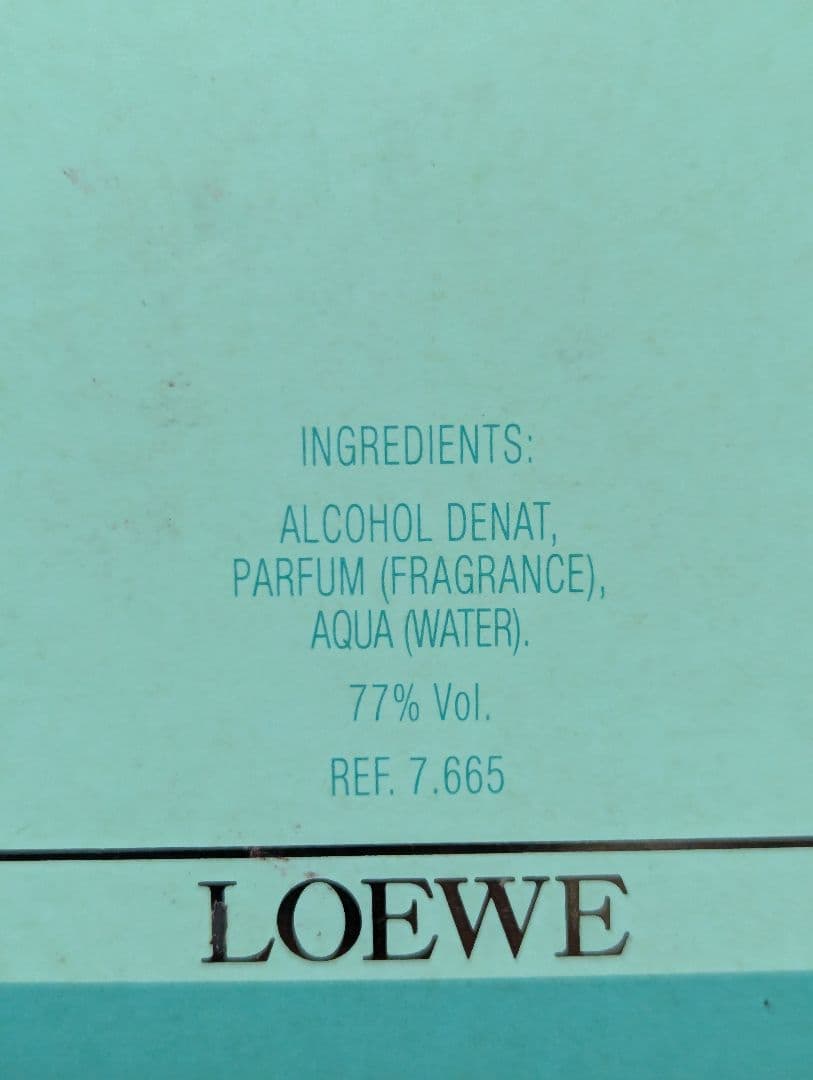 廃盤希少ロエベガラデディアオードトワレ100ml