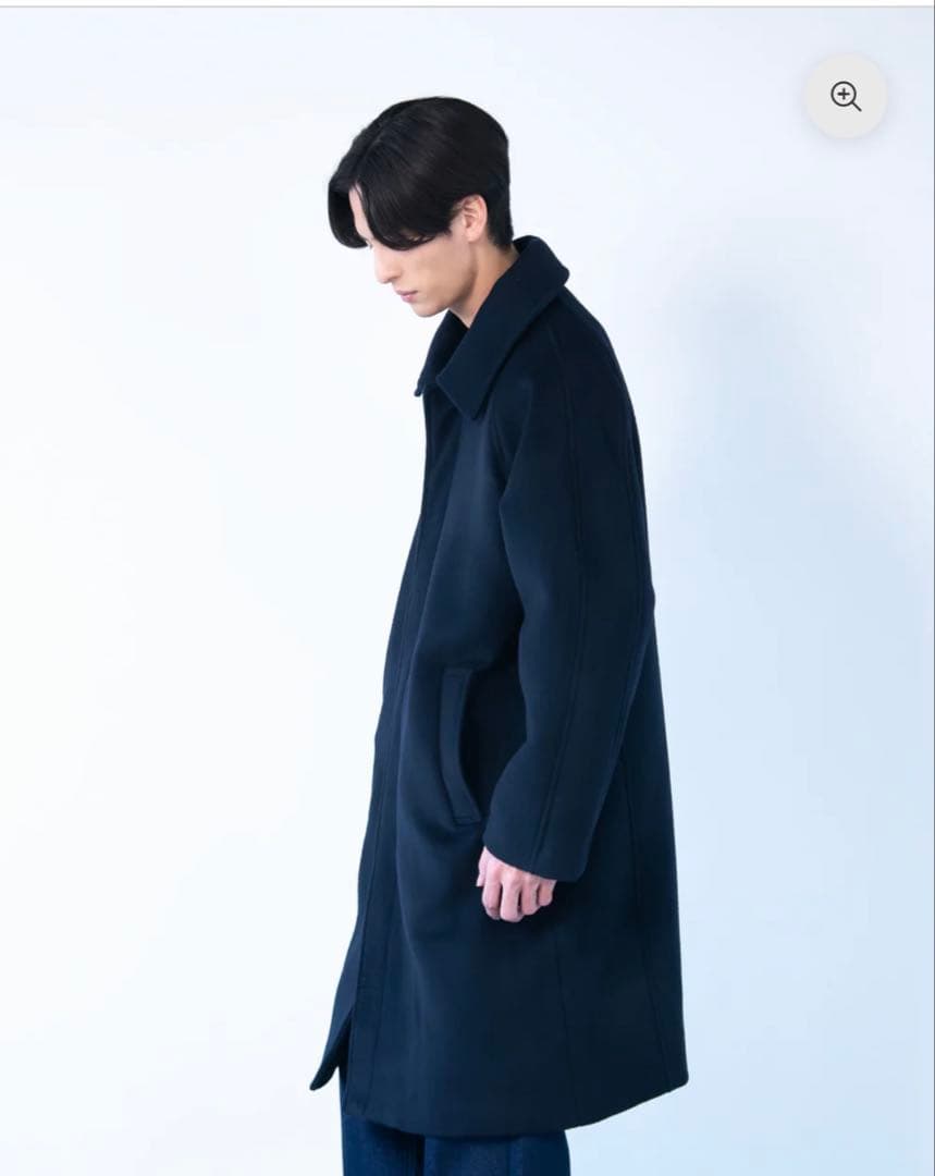 (新品)RETOUCH/Double Melton Bal CollarCoat