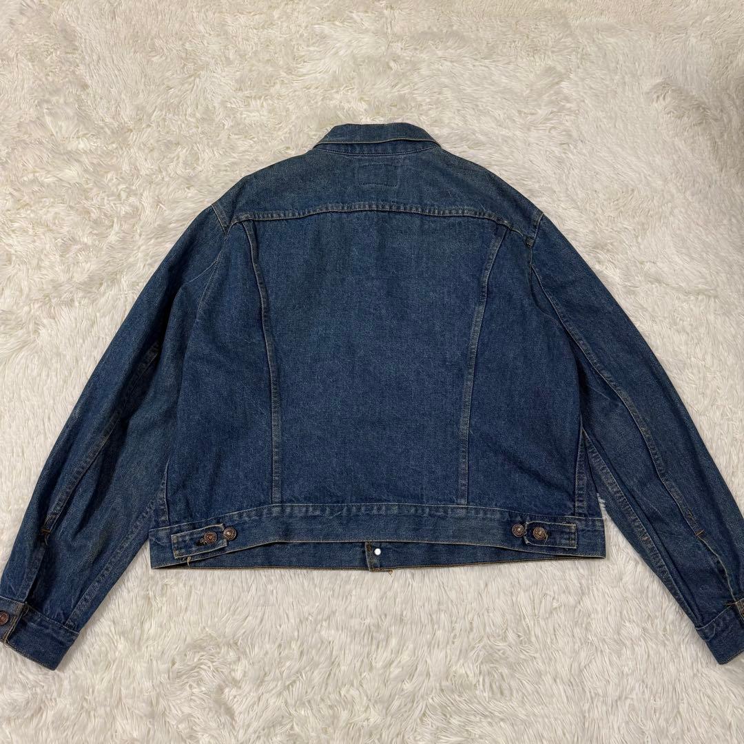 ビッグサイズ50✨70s リーバイス 70505 ケアタグ 濃紺 刻印52 希少