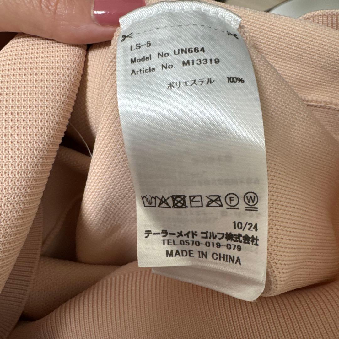 TaylorMade レディース Vネックベスト Sサイズ ライトピンク