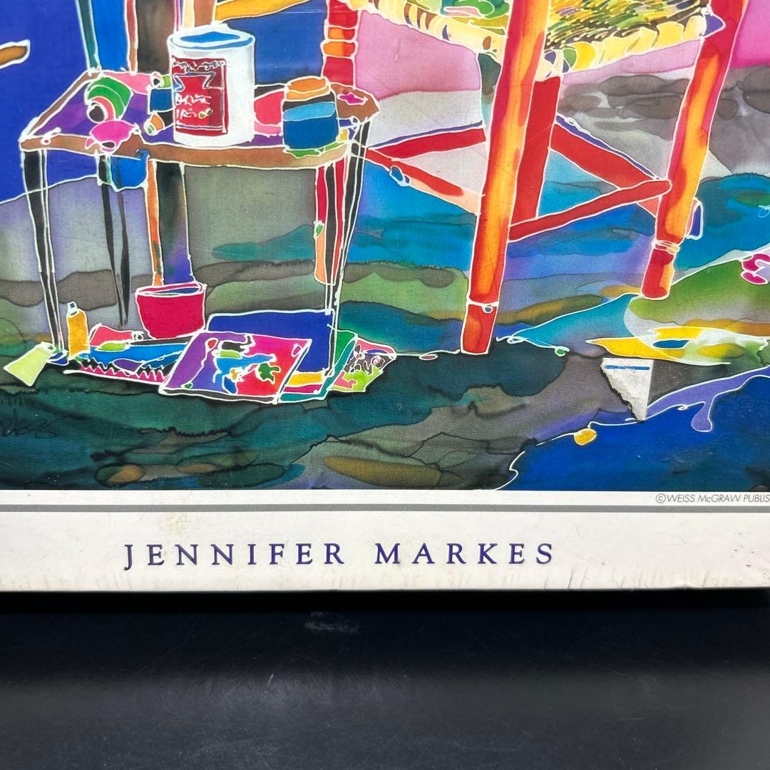 【超希少】ジェニファー・マークス　キャンパス&イーゼル　ジグソーパズル