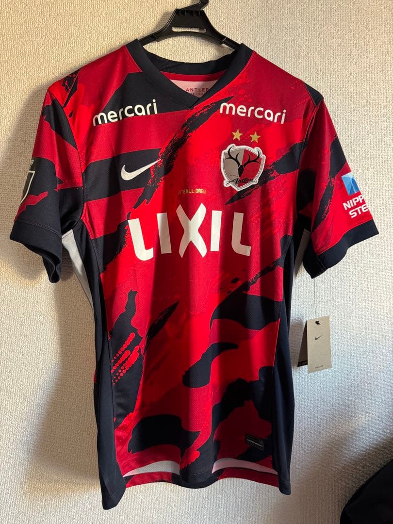 鹿島アントラーズ　国立開催限定ユニフォーム　知念慶　L