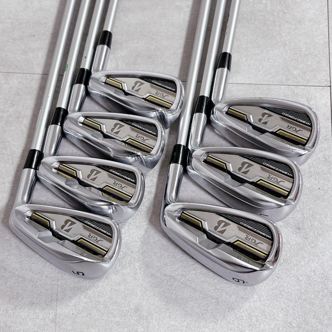 V967 ブリヂストン JGR ハイブリッド フォージド アイアンセット 7本