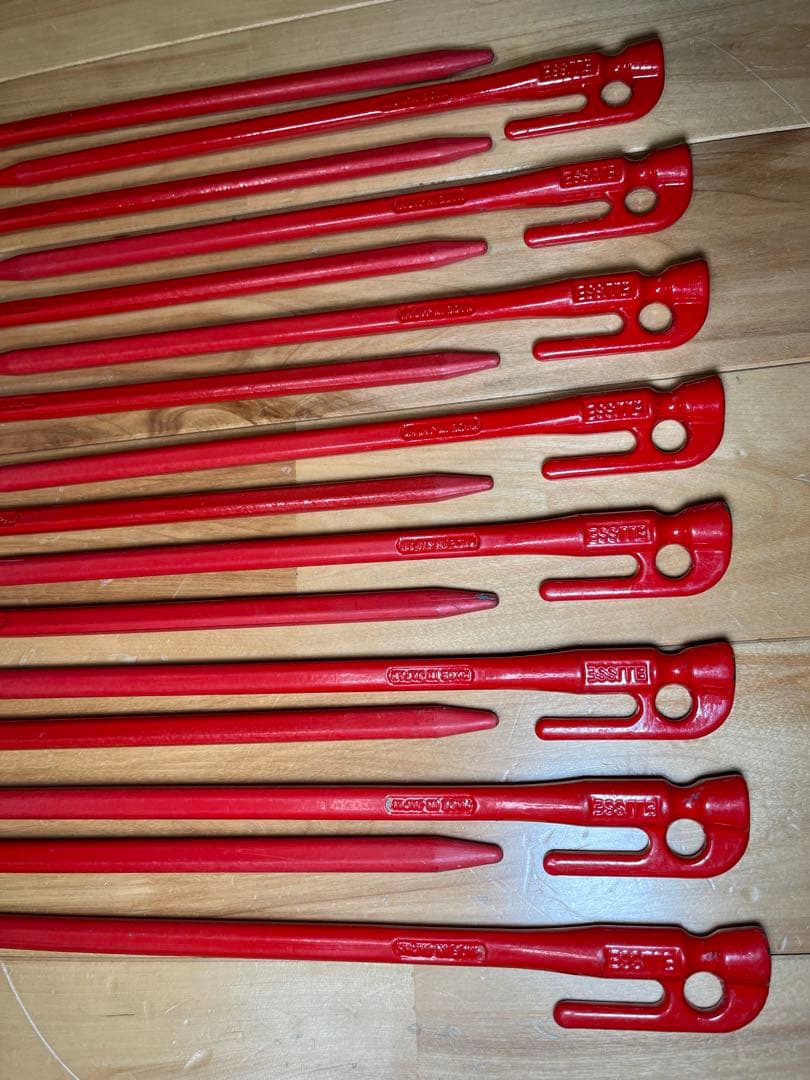 DOD ペグマクハコブペグバッグ & エリッゼステーク 28cm × 16本