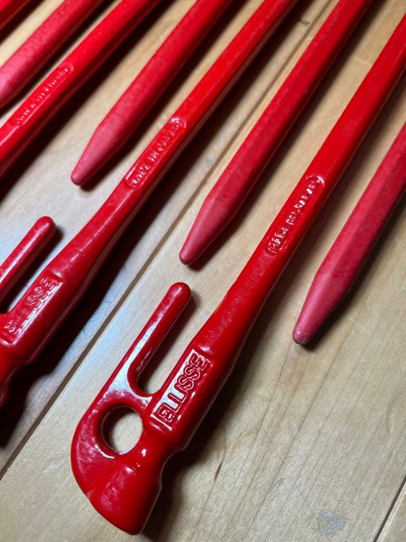 DOD ペグマクハコブペグバッグ & エリッゼステーク 28cm × 16本