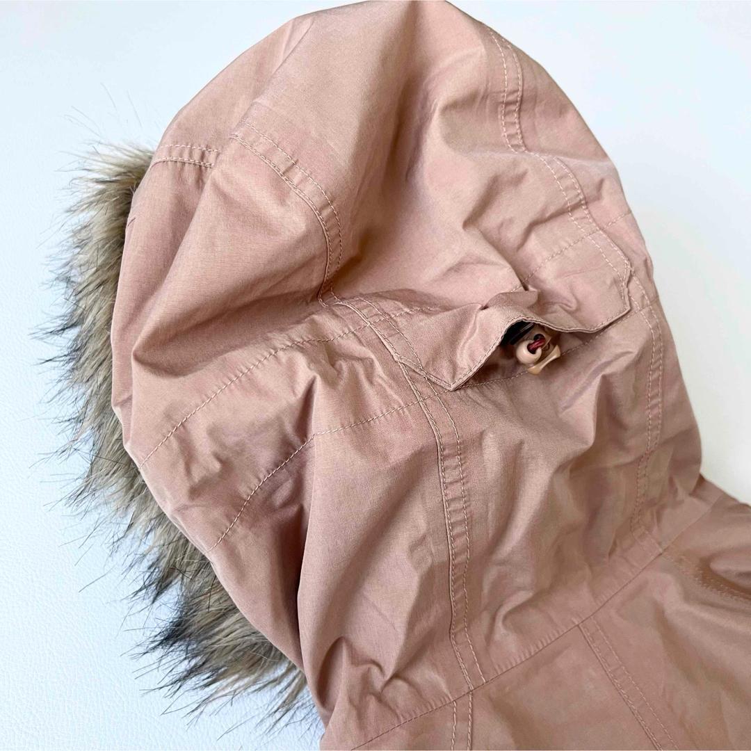 4922 バートン　ジャケット ゴアテックス　ファー付き ピンクベージュ　M