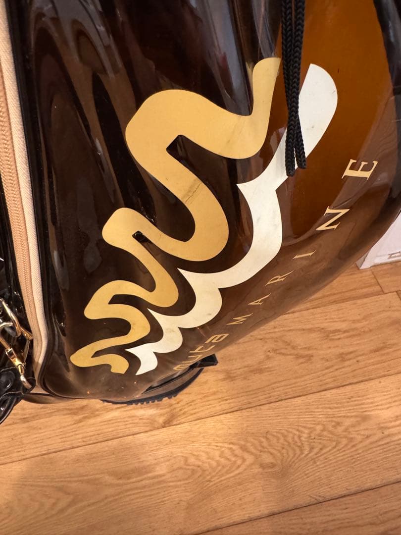 EVEN ×MUTA MARIINE コラボブラウンキャディバッグ　ムータマリン