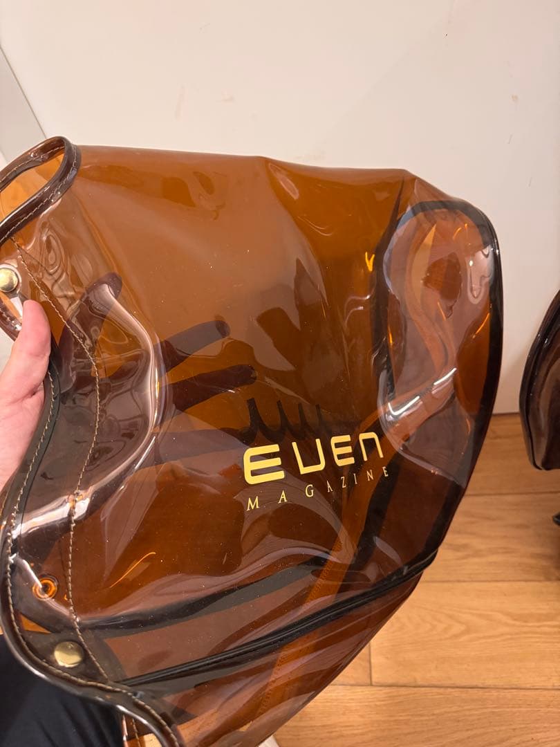 EVEN ×MUTA MARIINE コラボブラウンキャディバッグ　ムータマリン