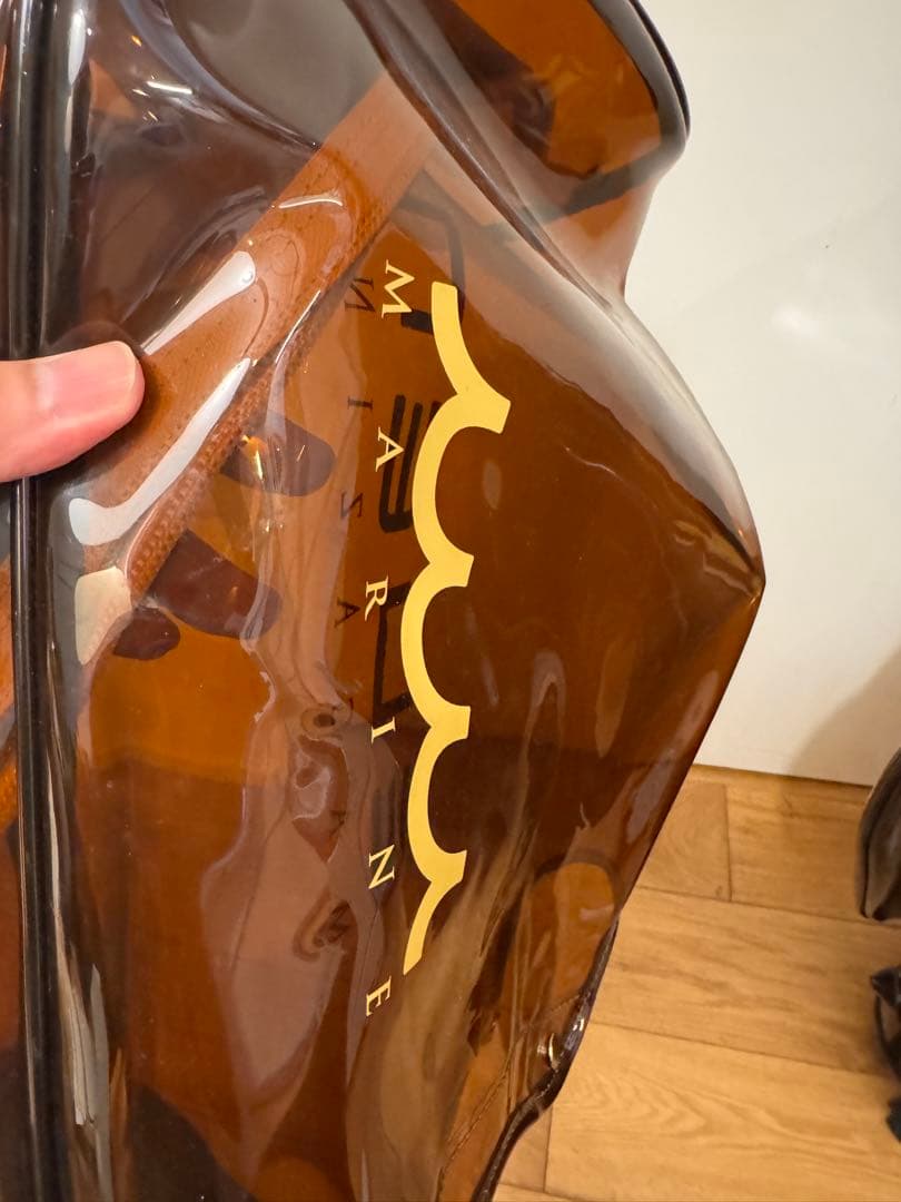 EVEN ×MUTA MARIINE コラボブラウンキャディバッグ　ムータマリン