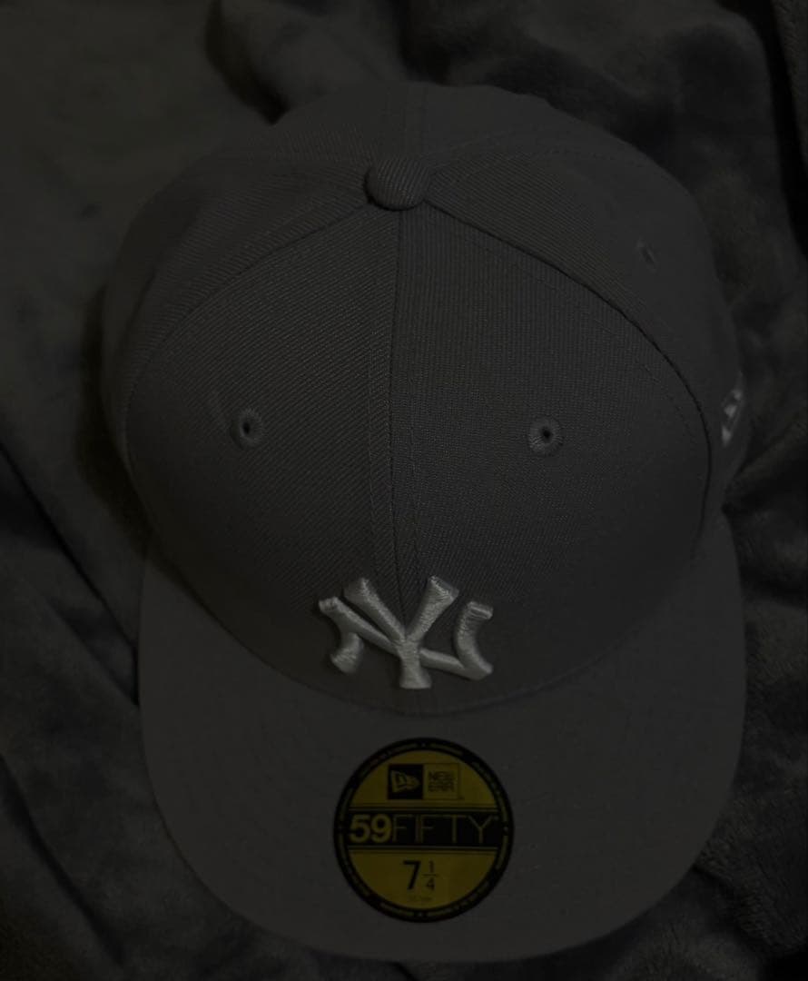 ニューエラキャップグレー