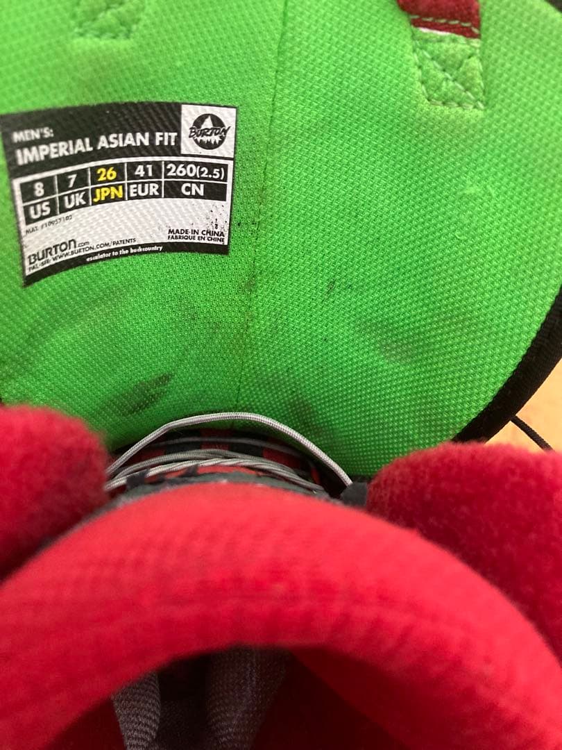 スノーボードブーツ バートン　インペリアル26