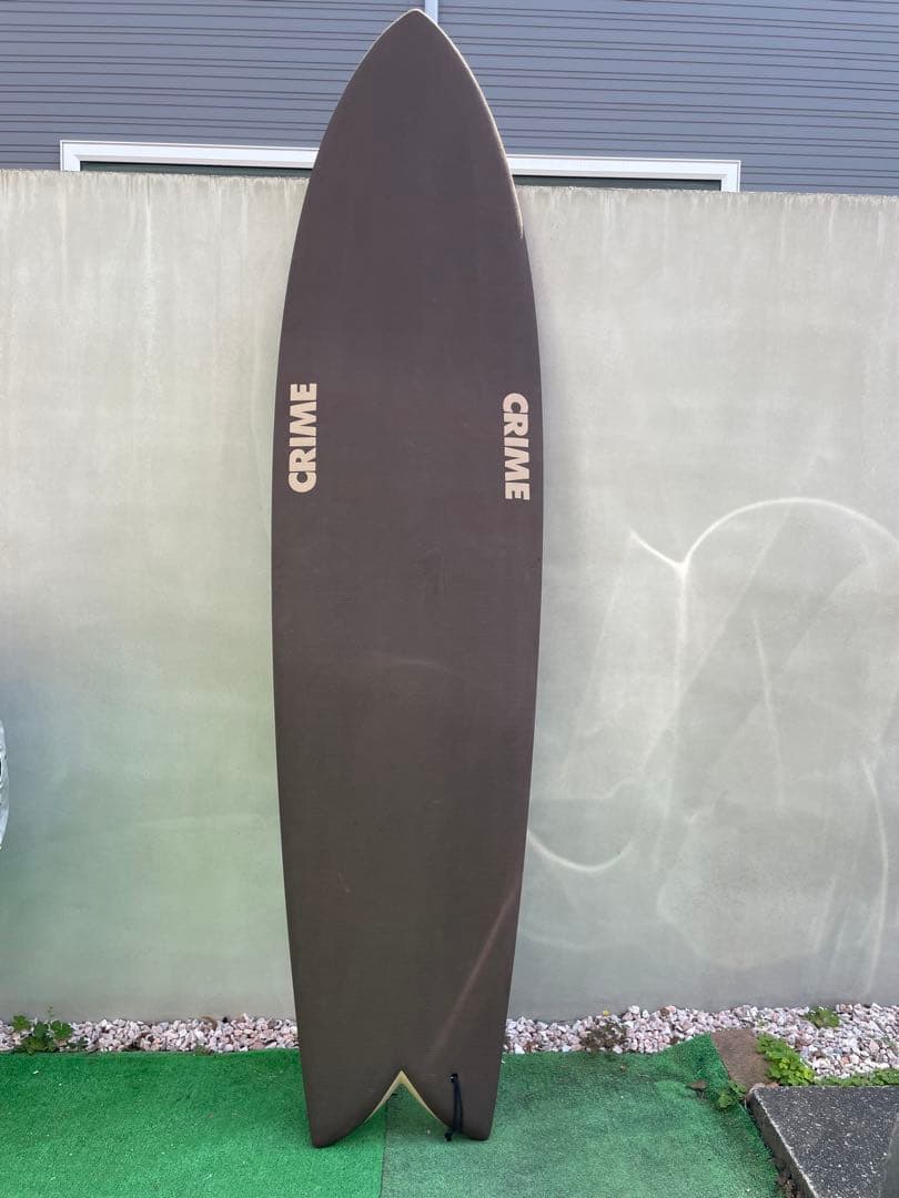 手渡しのみ　CRIME ロングフィッシュ　早いもの勝ち7feet10 フィン付