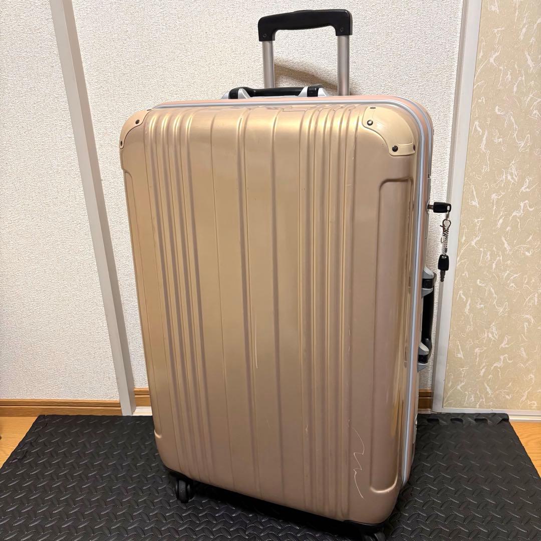 レジェンドウォーカー　ハードスーツケース　サイズL ピンク系カラー
