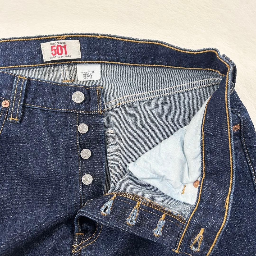 b1247✨美品✨【Levi's】08501　メキシコ製　木村拓哉　濃紺　W34