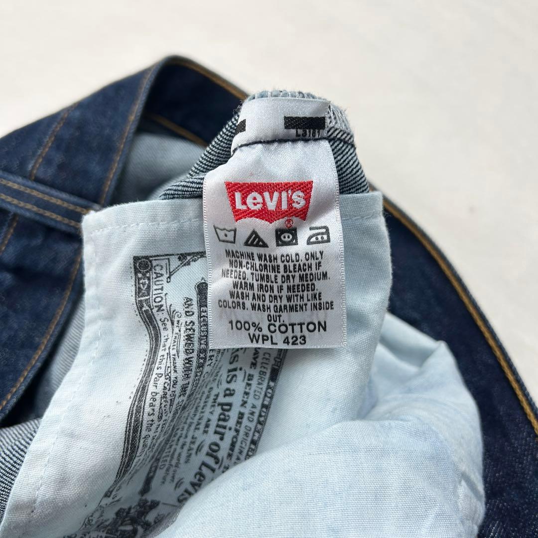 b1247✨美品✨【Levi's】08501　メキシコ製　木村拓哉　濃紺　W34