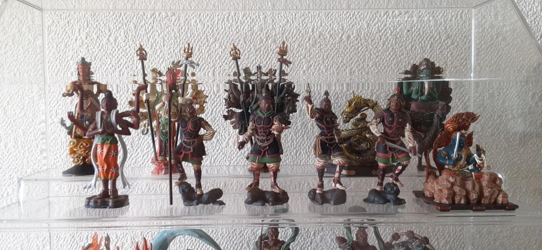 カバヤ 世界の神話 仏教シリーズ + 向吉悠睦の世界 現代佛像 (35