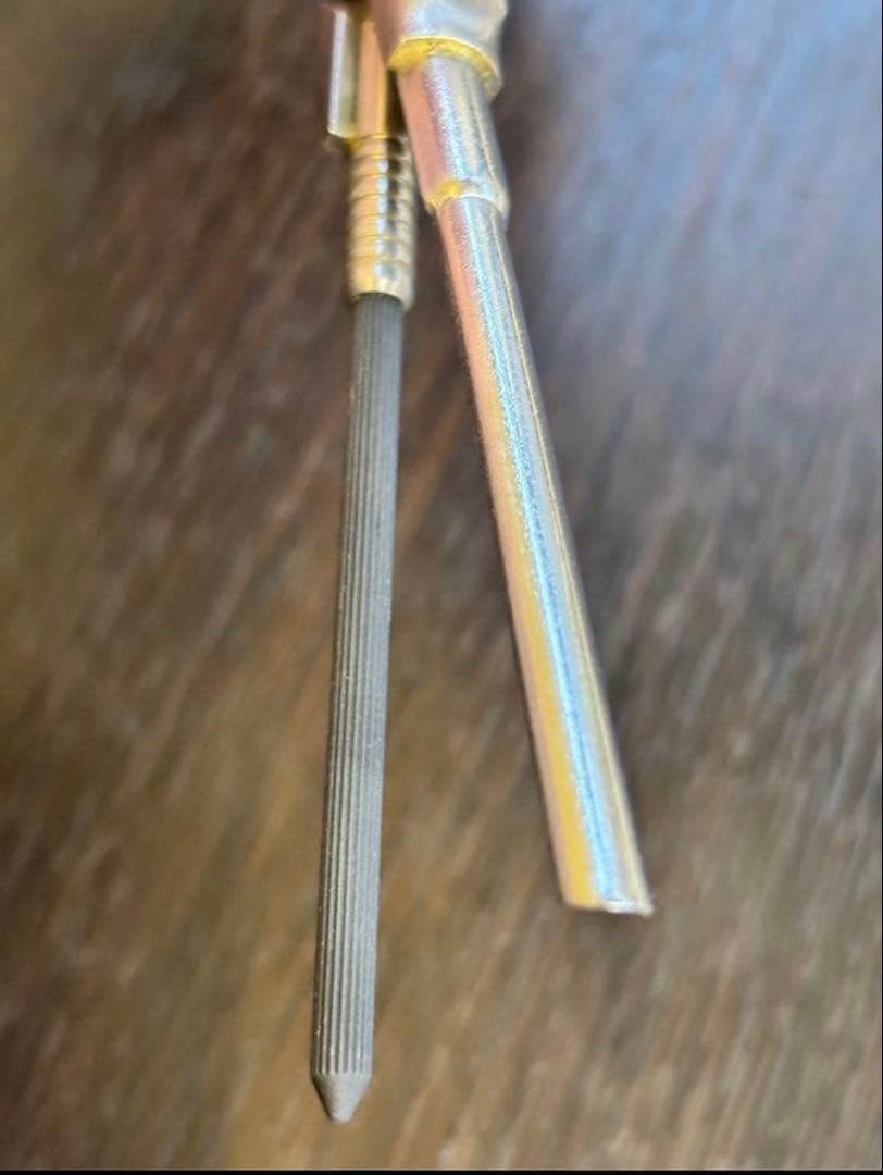 未使用品　HAKKO HI-MIC 5角　4ミリ丸アイロン　/レンツアイロン