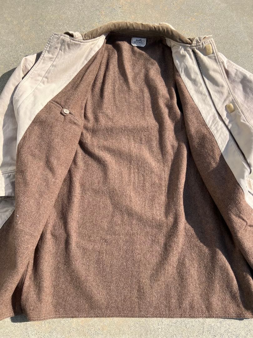初売セール【SPECIAL】80sイタリア製OLD HERMESフィールドコート