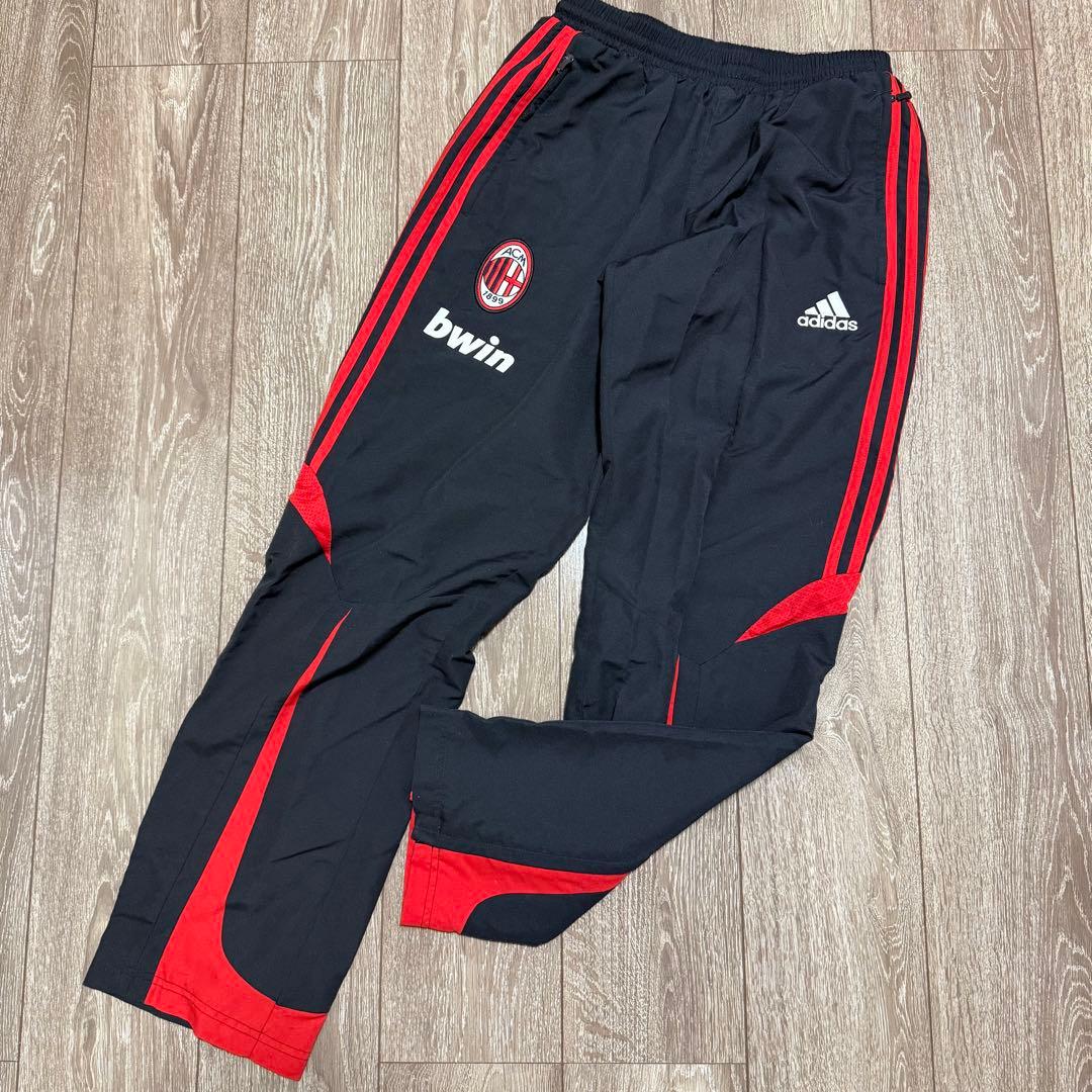 超美品 adidas 正規品 00s ACミラン ナイロン ジャージ 上下セット