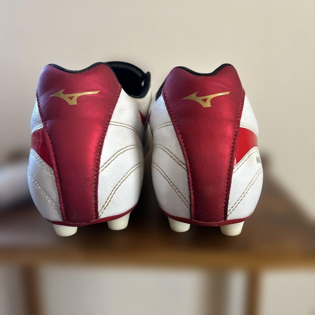 Mizuno サッカーシューズ 27.0cm モナルシーダ ホワイト/レッド