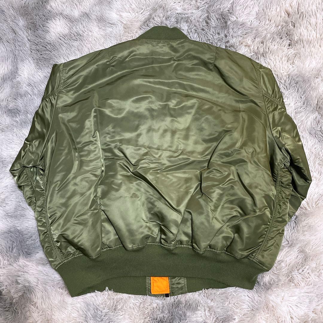 キングサイズ5L ALPHA ma-1フライトジャケット　ビックサイズ