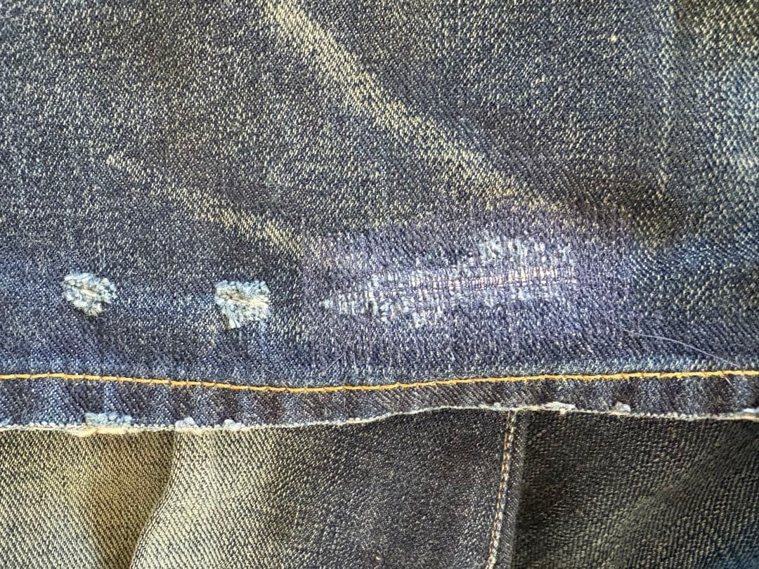 RRL(ダブルアールエル)スリムブーツカットデニム