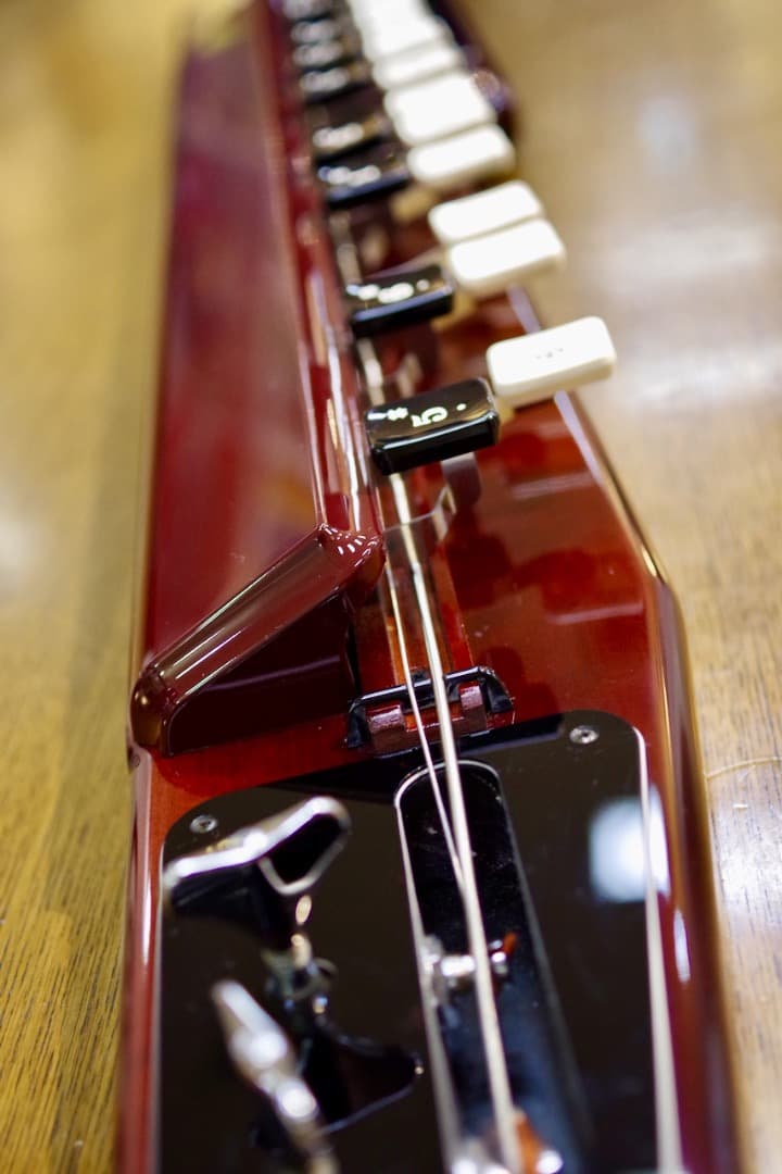 SUZUKI 電気大正琴 蘭 バス（セミハードケース付）