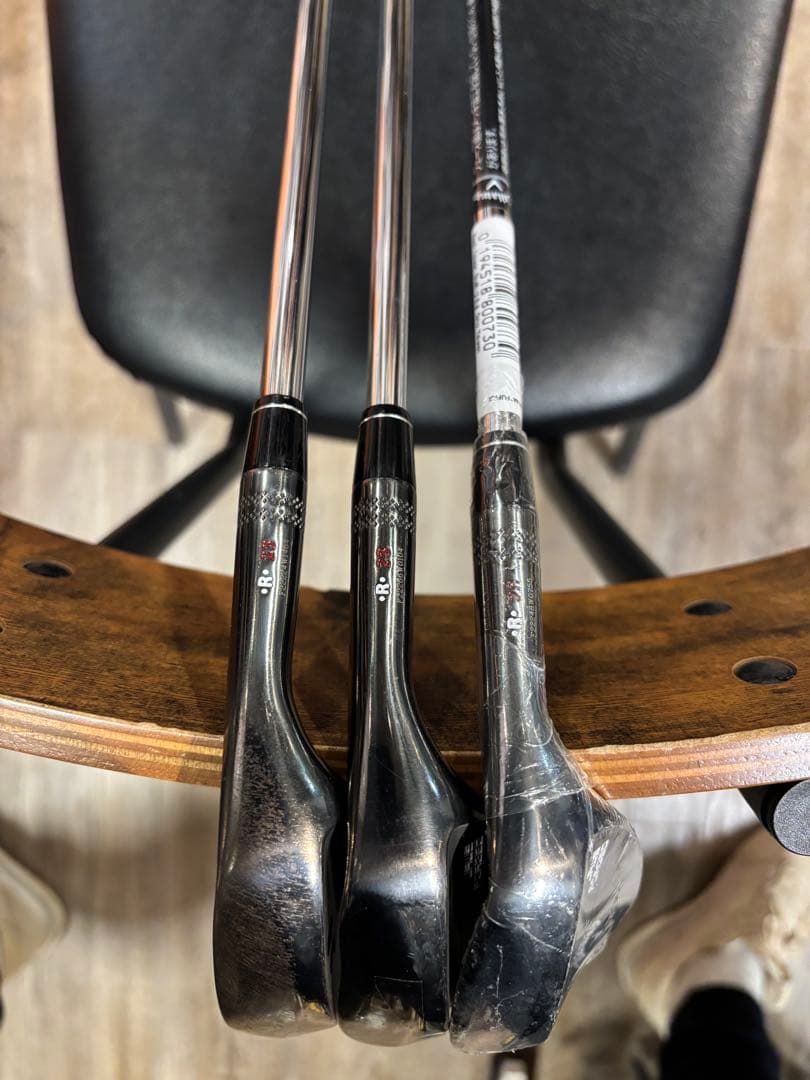 最終大人気キャロウェイ　ブラックウェッジ3本52度のみ新品未使用品保証書付