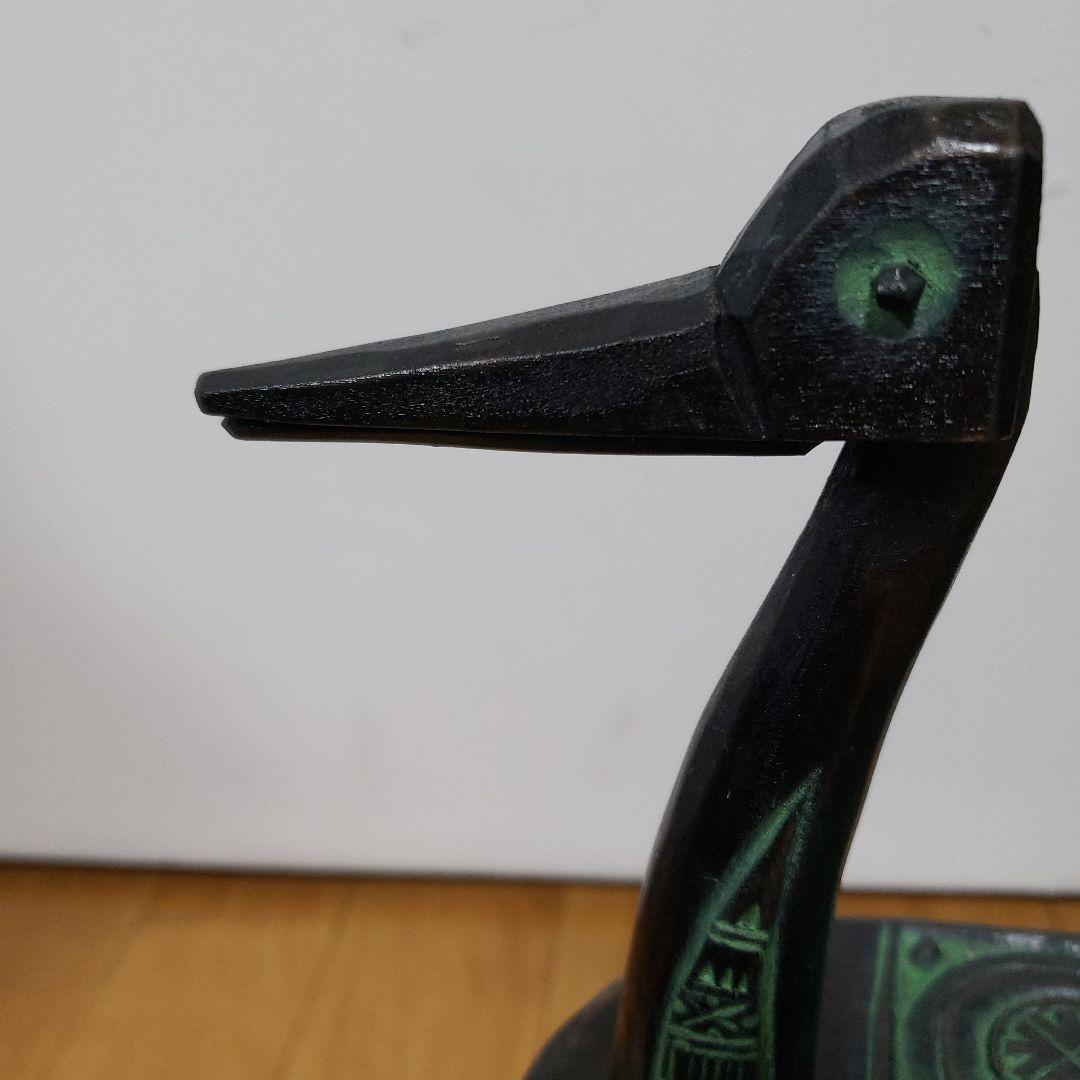 アイヌ木彫り 阿部紀男 オブジェ コースター