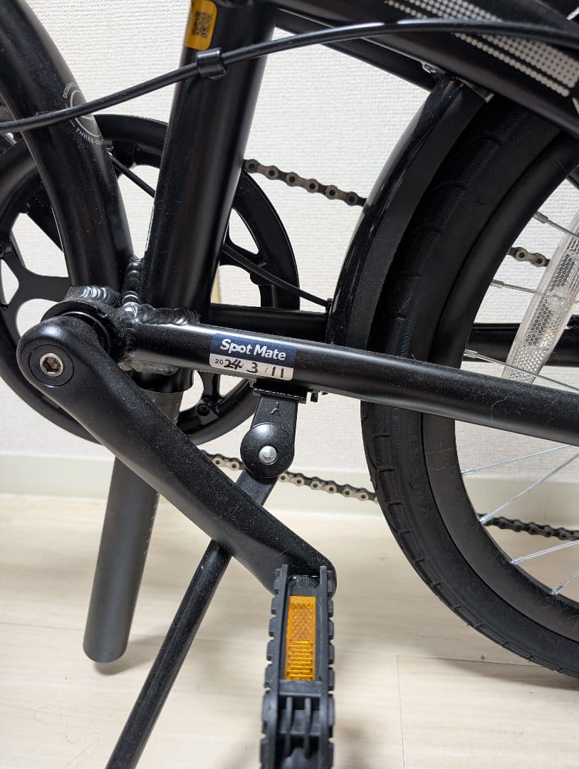 【極上美品】tern link b8 折りたたみ自転車 ※ヘッドライトおまけ