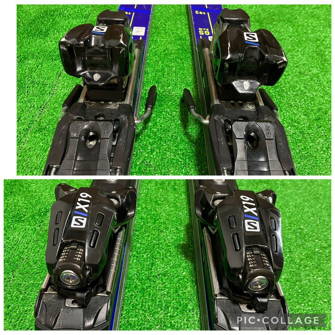 SALOMON S/RACE GS 193cm GS ビンディング難あり 現状品